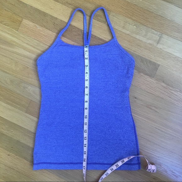 Lululemon Power Y Pigment Blue Sz 4 - Picture 6 of 8